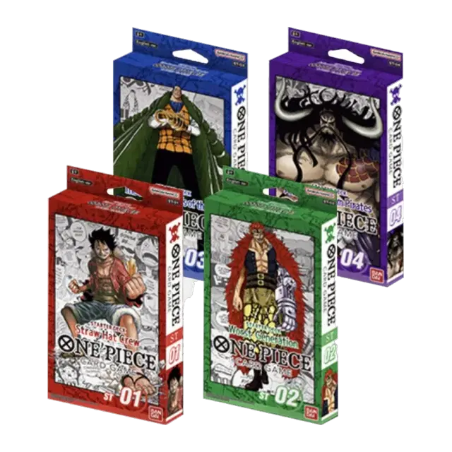 Starter Decks 1-4 [Set of 4]