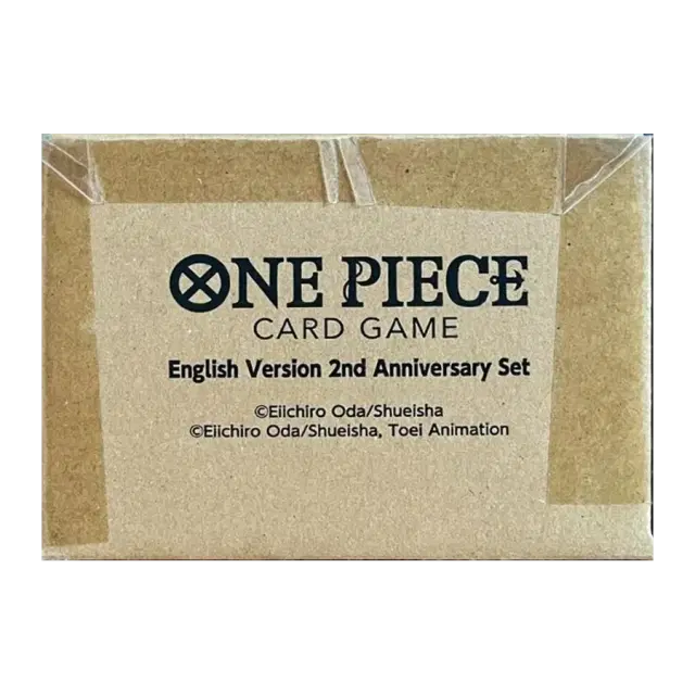 One Piece English Version 2nd Anniversary Set (Sealed Promotional Bundle)