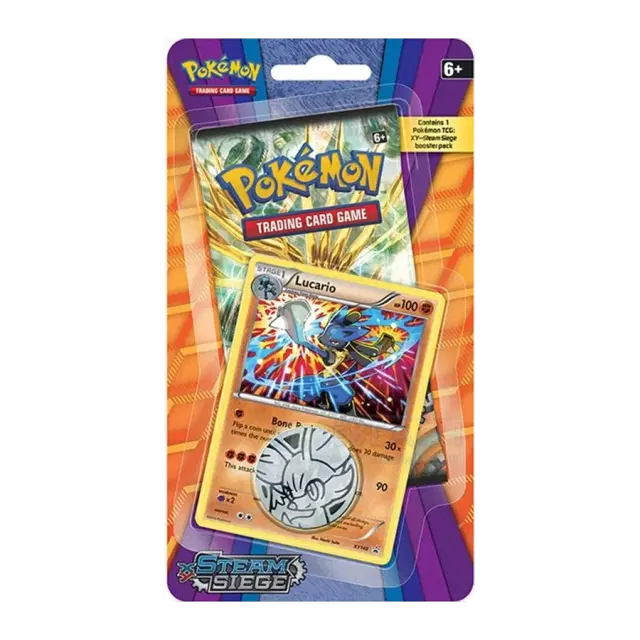 Steam Siege Single Pack Blister [Lucario]