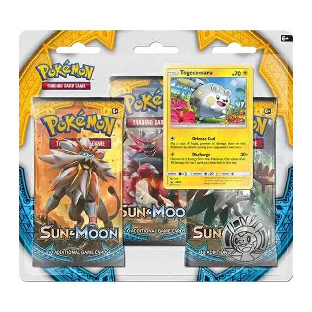 Sun & Moon Base Set 3 Pack Blister [Togedemaru]