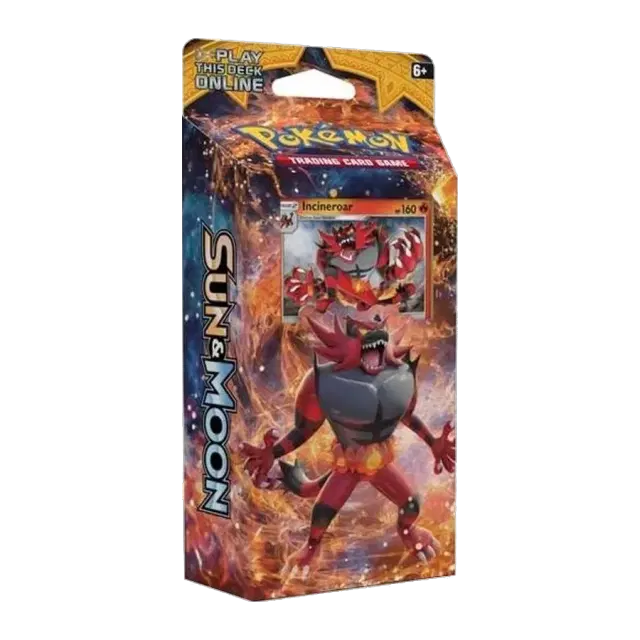 Sun & Moon Base Set Theme Deck - "Roaring Heat" [Incineroar]