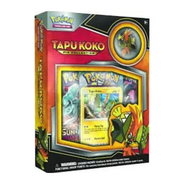 Tapu Koko Pin Collection