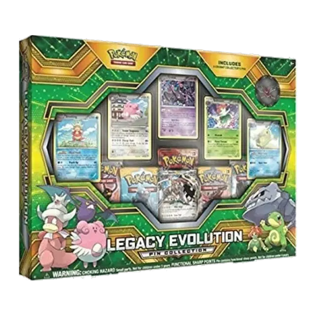 Legacy Evolution Pin Collection