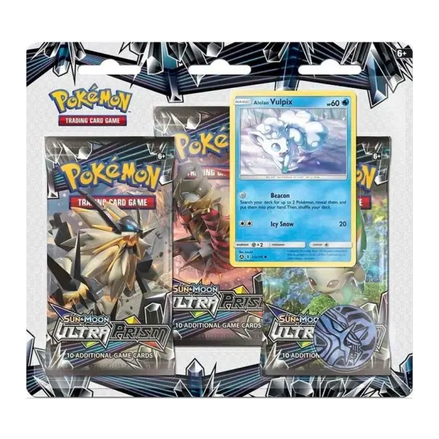 Ultra Prism 3 Pack Blister [Alolan Vulpix]