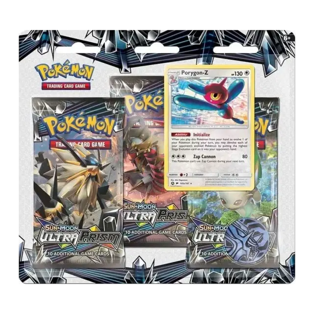 Ultra Prism 3 Pack Blister [Porygon-Z]