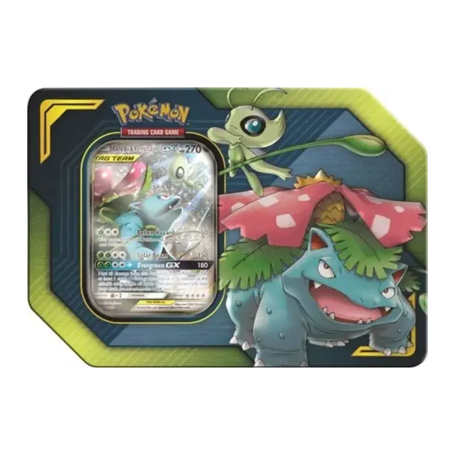 TAG TEAM Tin [Celebi & Venusaur GX]