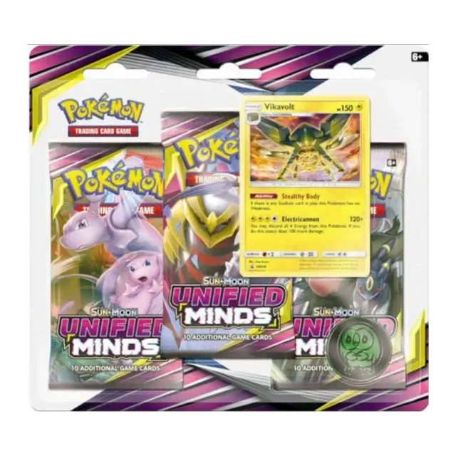 Unified Minds 3 Pack Blister [Vikavolt]