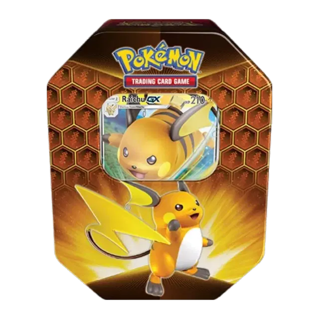Hidden Fates Tin [Raichu GX]