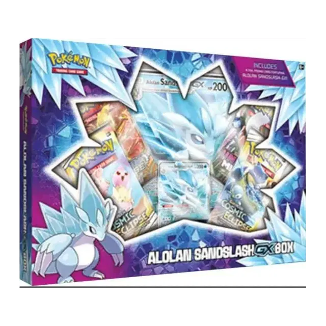 Alolan Sandslash GX Box