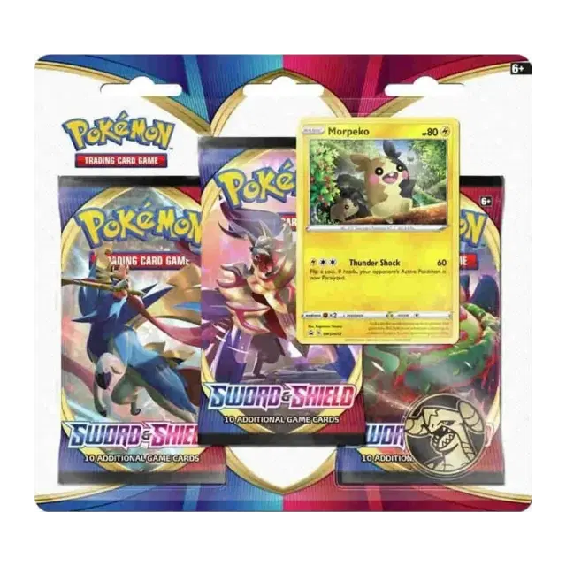 Sword & Shield 3 Pack Blister [Morpeko]