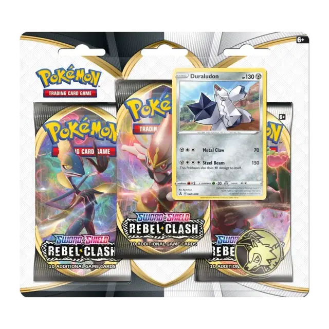Rebel Clash 3 Pack Blister [Duraludon]