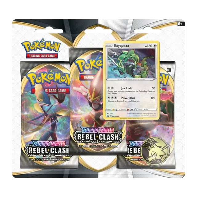 Rebel Clash 3 Pack Blister [Rayquaza]