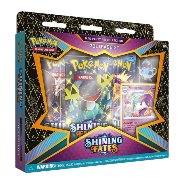 Shining Fates Mad Party Pin Collection [Polteageist]