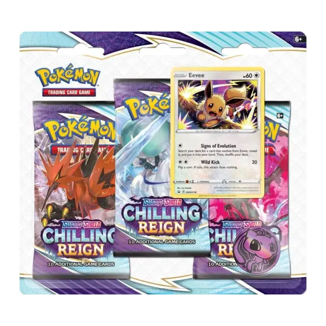 Chilling Reign 3 Pack Blister [Eevee]