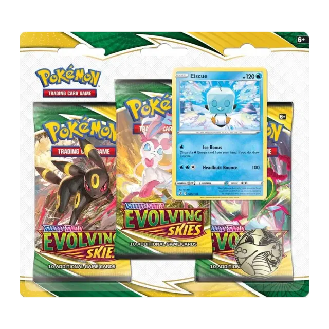 Evolving Skies 3 Pack Blister [Eiscue]