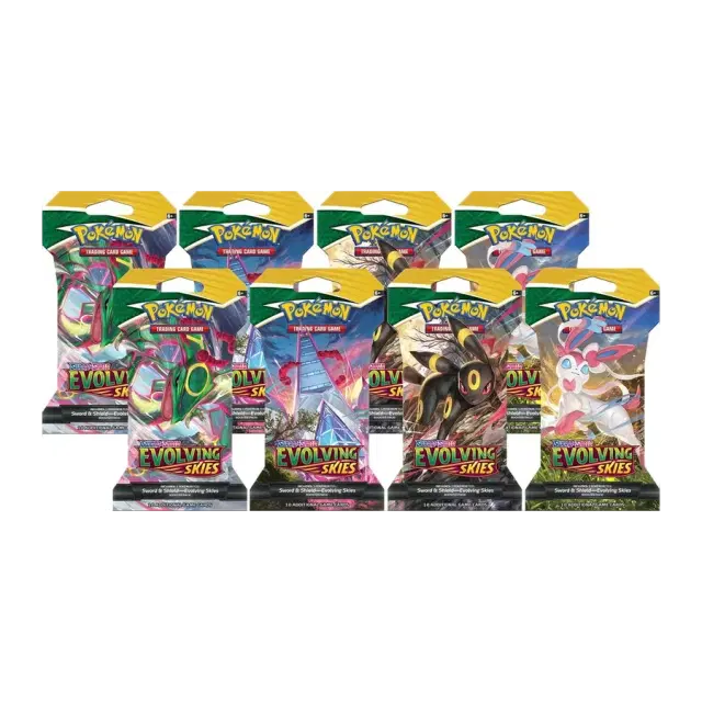 Evolving Skies Sleeved Booster Pack Bundle [Set of 8]
