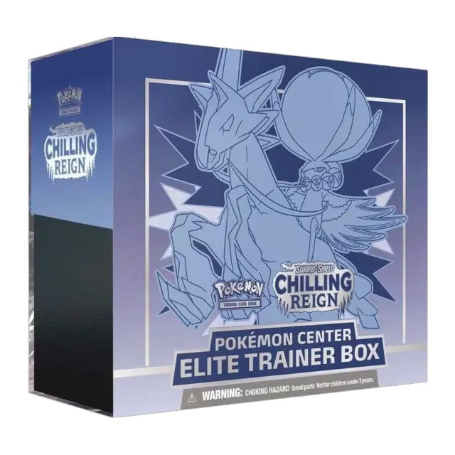 Chilling Reign Pokemon Center Elite Trainer Box [Ice Rider Calyrex] (Exclusive)