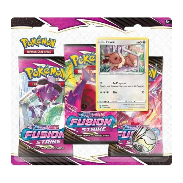 Fusion Strike 3 Pack Blister [Eevee]