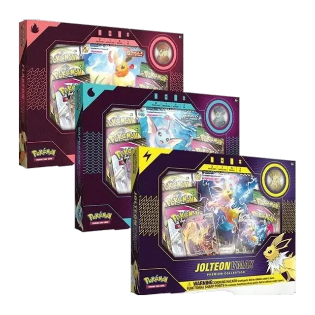 Eevee Evolution VMAX Premium Collection [Set of 3]