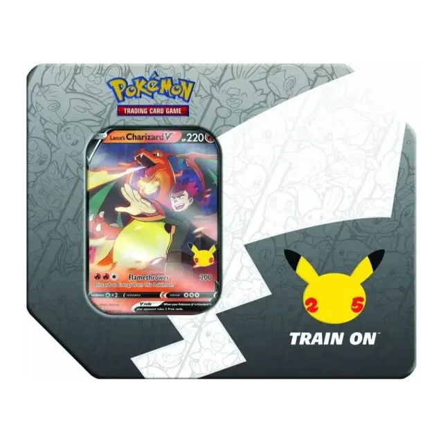 Pokemon Celebrations Tin [Lance's Charizard V]