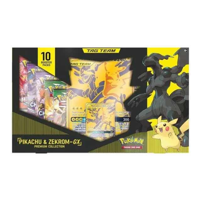 Pikachu & Zekrom GX Premium Collection