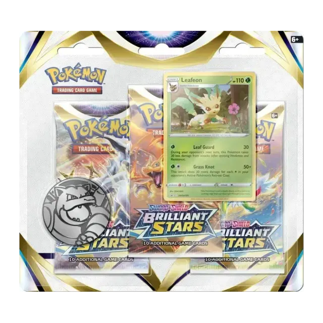 Brilliant Stars 3 Pack Blister [Leafeon]