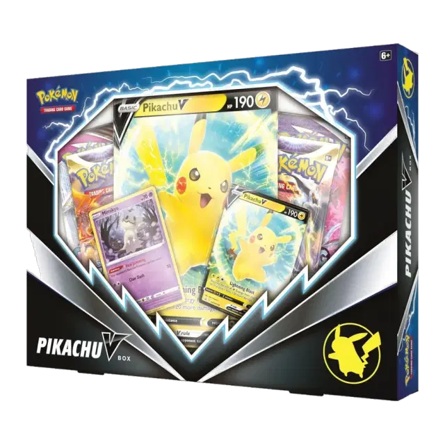 Pikachu V Box