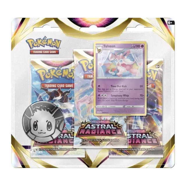 Astral Radiance 3 Pack Blister [Sylveon]