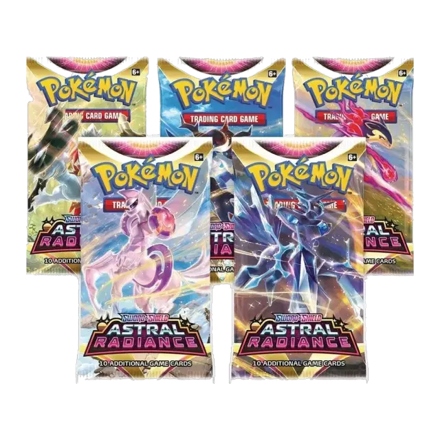 Astral Radiance Booster Pack Art Bundle [Set of 5]