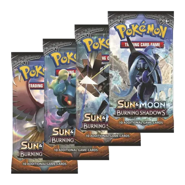 Burning Shadows Booster Pack Art Bundle [Set of 4]