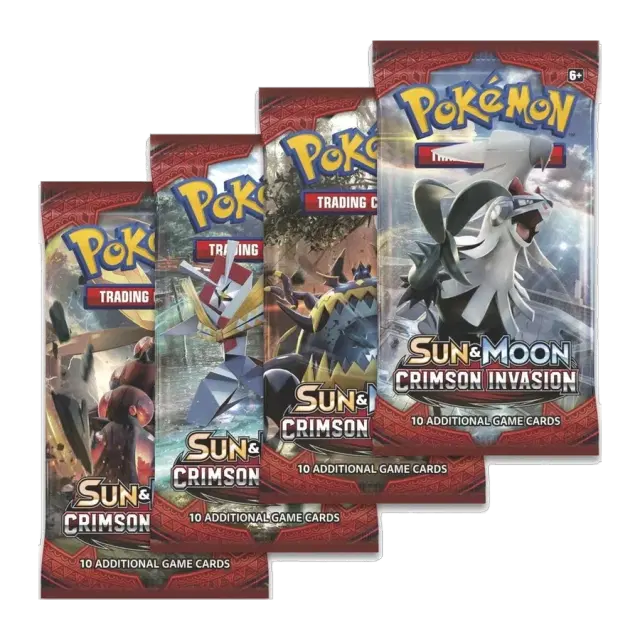 Crimson Invasion Booster Pack Art Bundle [Set of 4]