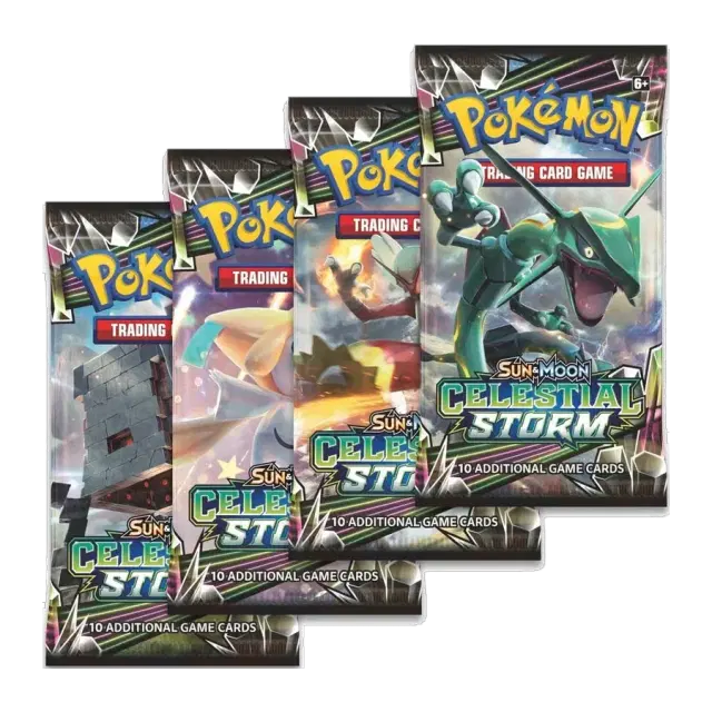 Celestial Storm Booster Pack Art Bundle [Set of 4]