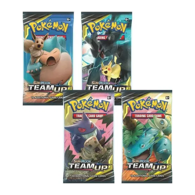Team Up Booster Pack Art Bundle [Set of 4]