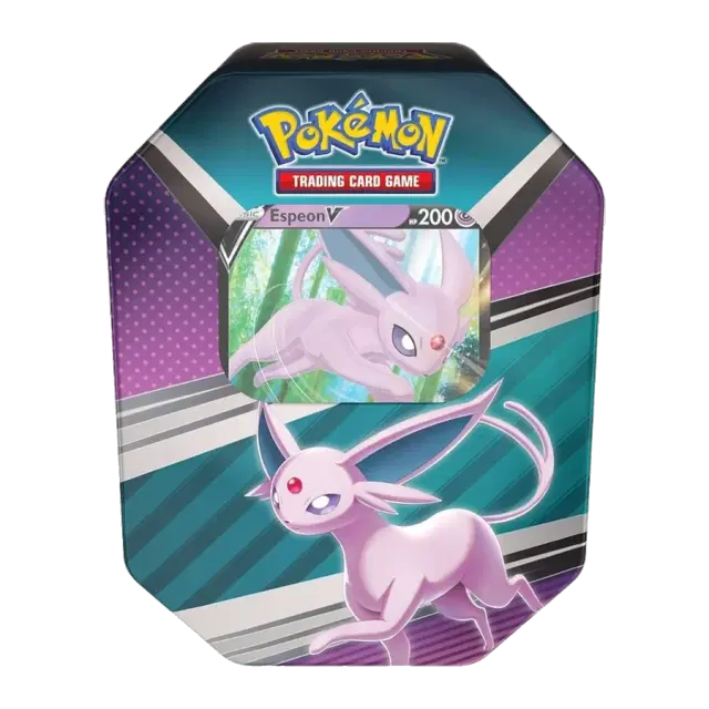 V Heroes Tin [Espeon V] (International Version)