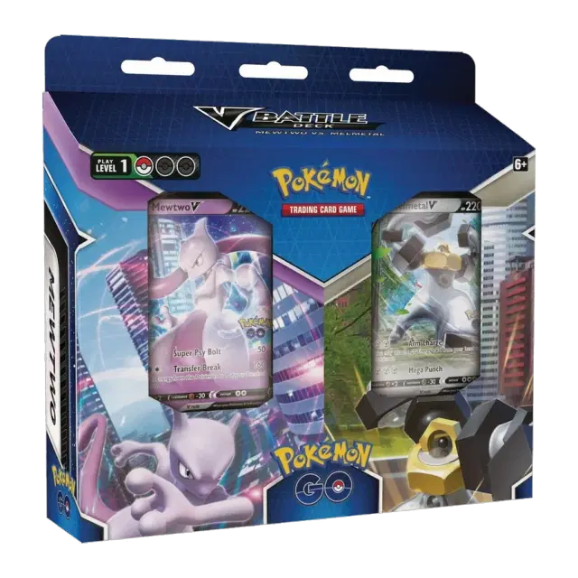Pokemon GO V Battle Deck Bundle [Mewtwo V/Melmetal V]