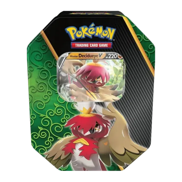 Divergent Powers Tin [Hisuian Decidueye V] (International Version)