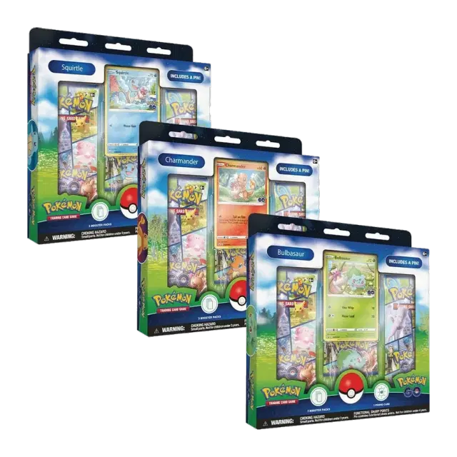 Pokemon GO Pin Collection [Set of 3]