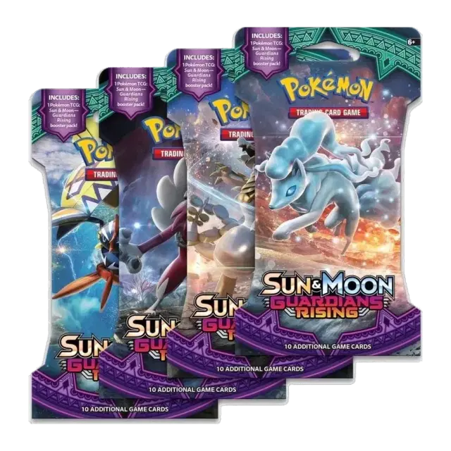 Guardians Rising Sleeved Booster Pack Art Bundle [Set of 4]