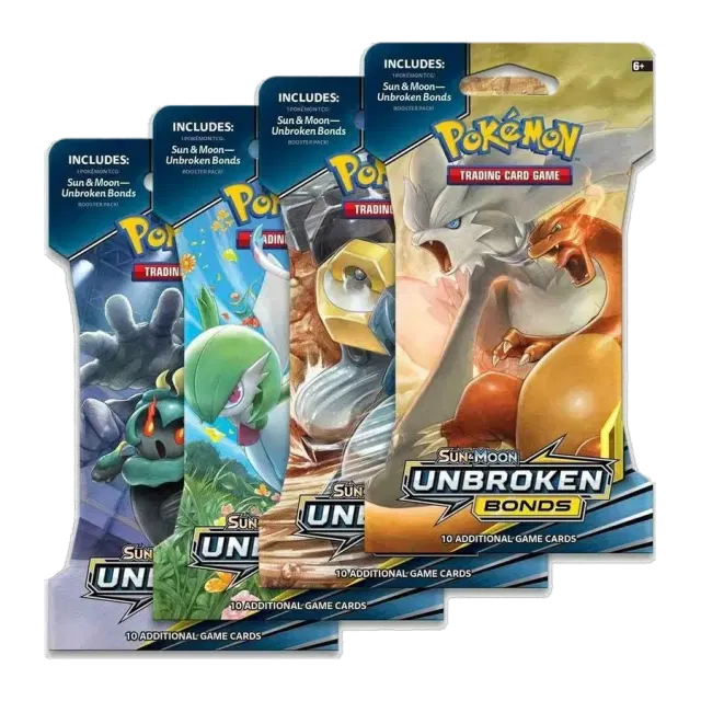 Unbroken Bonds Sleeved Booster Pack Art Bundle [Set of 4]