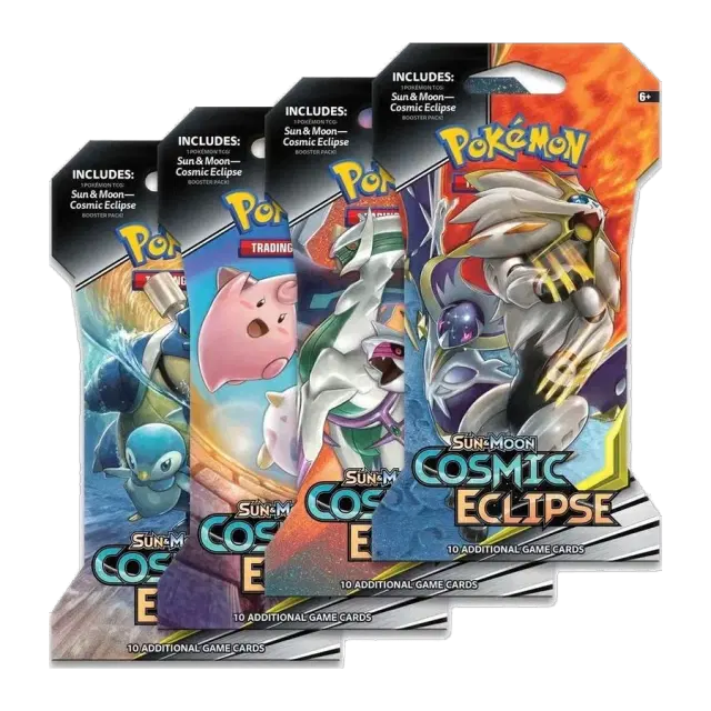 Cosmic Eclipse Sleeved Booster Pack Art Bundle [Set of 4]