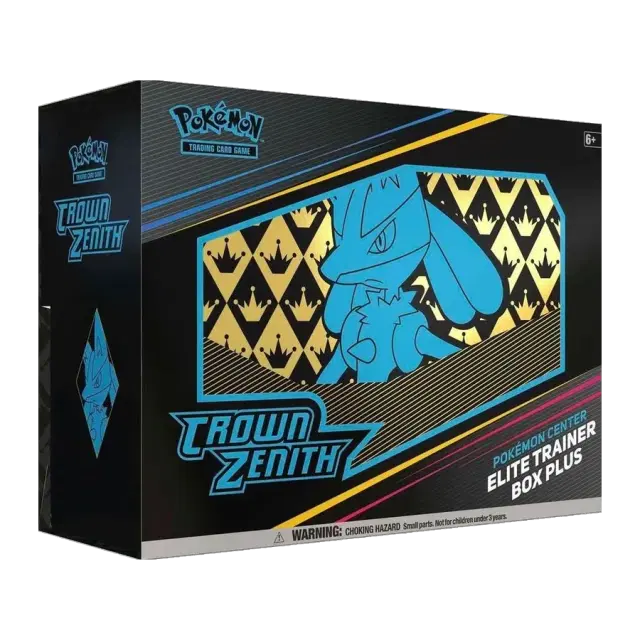 Crown Zenith Pokemon Center Elite Trainer Box Plus