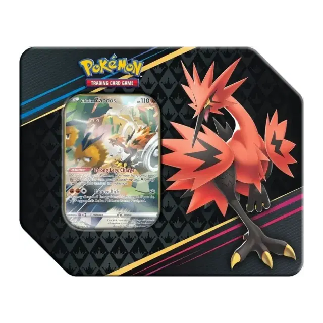 Crown Zenith Tin [Galarian Zapdos]