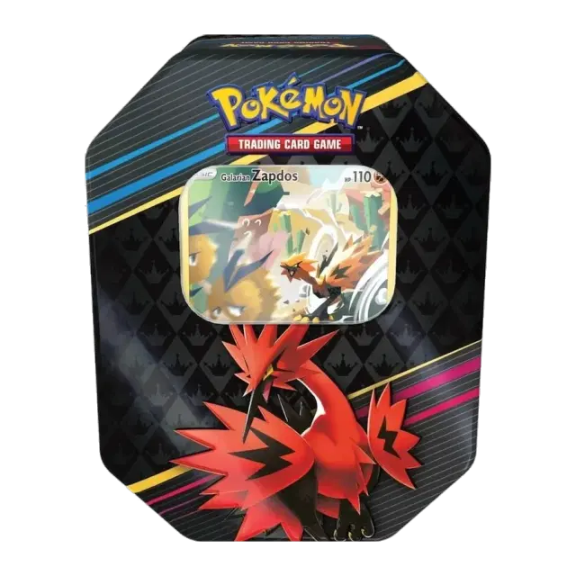 Crown Zenith Tin [Galarian Zapdos] (International Version)