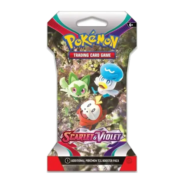 Scarlet & Violet Sleeved Booster Pack