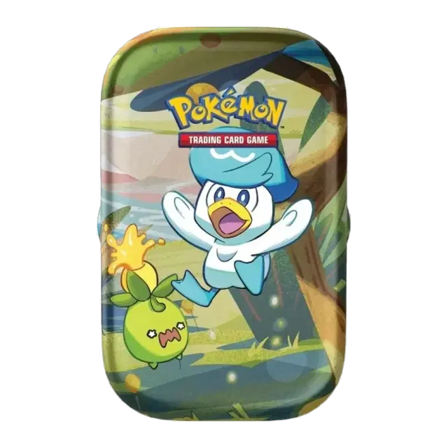 Paldea Friends Mini Tin [Quaxly & Smoliv]