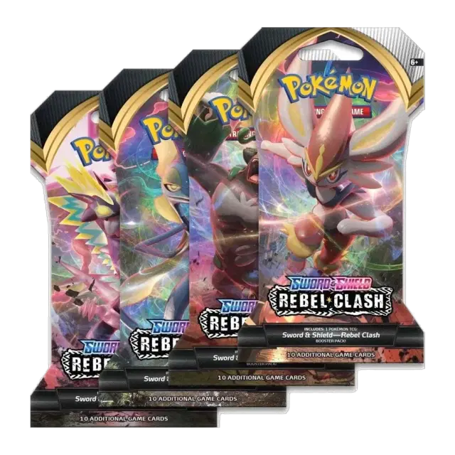 Rebel Clash Sleeved Booster Pack Art Bundle [Set of 4]