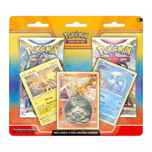 Enhanced 2-Pack Blister Pack [Articuno, Zapdos, & Moltres]