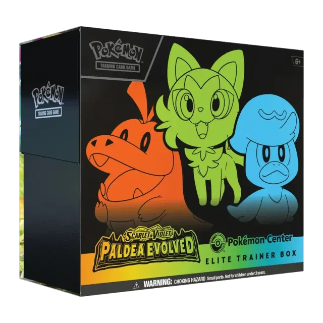 Paldea Evolved Pokemon Center Elite Trainer Box (Exclusive)