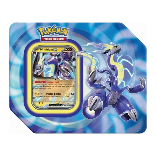 Paldea Legends Tin [Miraidon ex] (International Version)