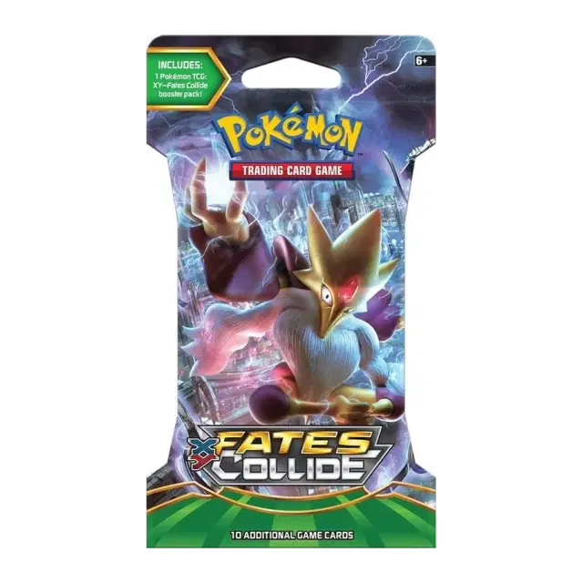 XY - Fates Collide Sleeved Booster Pack [Mega Alakazam]